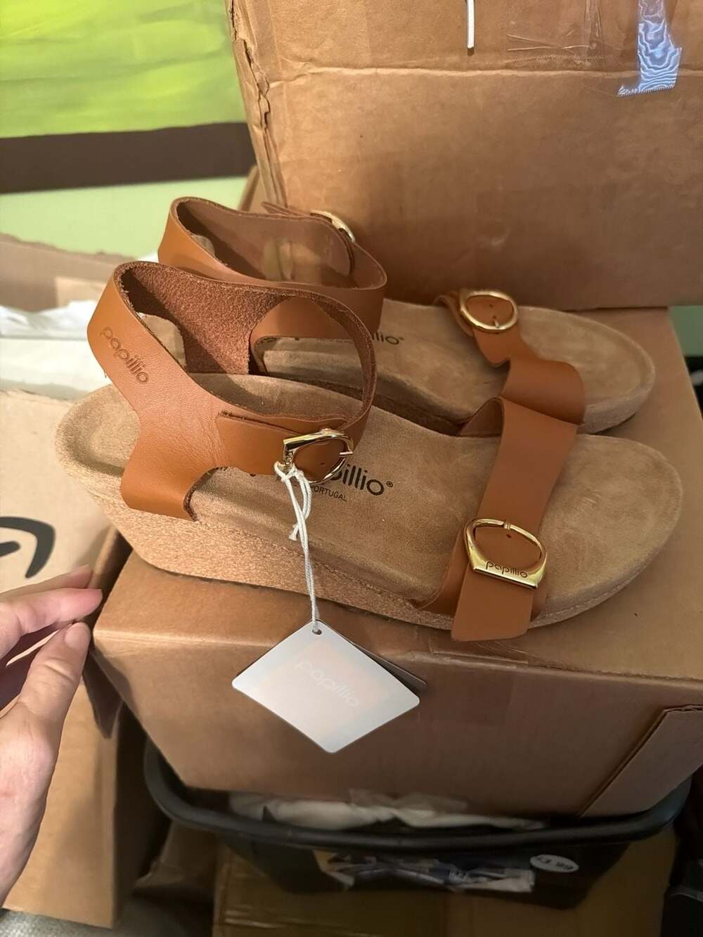 Papillio by Birkenstock Soley Leather Wedge Sandal